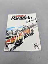 Burnout Paradise PS3 manual