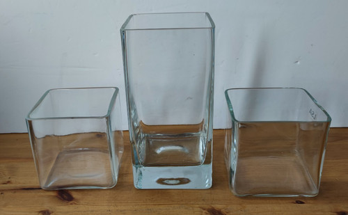 Vasi cubo quadrati in - vasi,