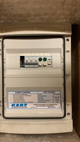 Quadro elettrico controllo - quadro,