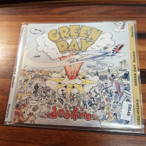 Green day dookie cd - green,