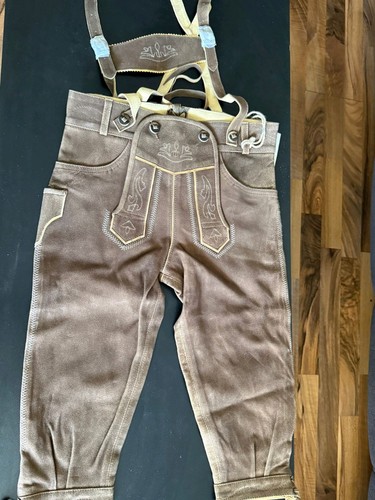 Kinder lederhose lang mit - lederhose,