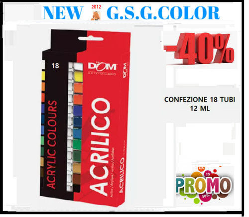Confezione tubetti 12 - tubetti, ml