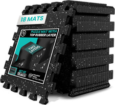 Tappeto Palestra Tappetino Fitness Da Ginnastica a Puzzle - Pavimento Protettivo