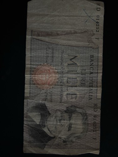 Banconota mille lire 1000 - mille,