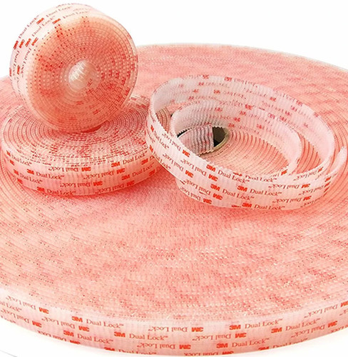 Clear dual lock - clear, tape