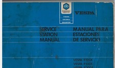 Vespa P125X - P150X - P200E Service Manual EN-ES pdf Download