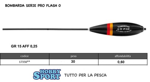 Bombarda tubertini serie pro - bombarda,
