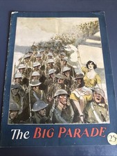 Rara Playbill Film Silenzioso