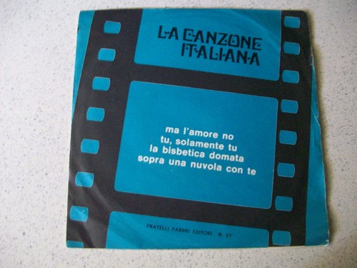 Canzone italiana n - canzone, n°