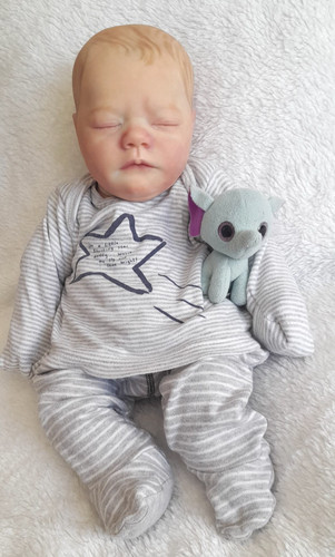 Bambola coccola baby reborn - bambola,
