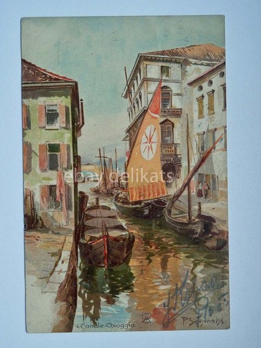 Chioggia canale barca vela - chioggia,