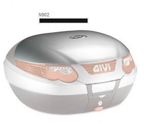 Cover givi e55 nero - e55, lucido