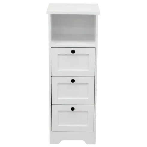 Cassettiera legno bianco - legno,