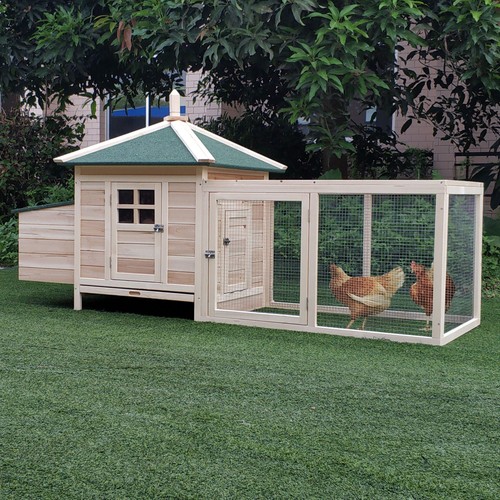Pawhut pollaio nano stalla - stalla, con