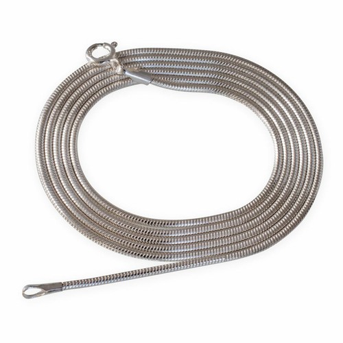 Collana serpente argento