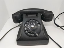 Telefono nero bachelite disco