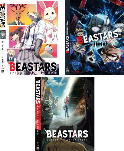 Anime dvd beastars - dvd, 1-3