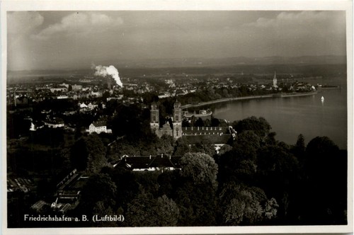 Friedrichshafen foto aerea - foto,
