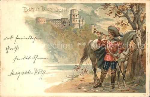 Trombettista scheffel cavallo - scheffel,