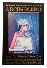 Arcimboldo By Roland Barthes Book 1980 Signed By Publisher #992 w Colophon Print
