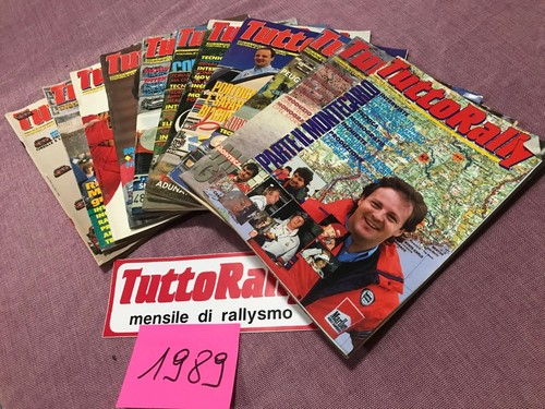 Rivista tuttorally anno - tuttorally, 1989