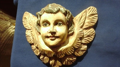 Testa angelo cherubino - testa,