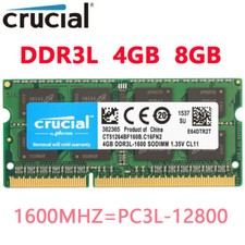 Crucial  DDR3L 4GB 8GB 1600MHz
