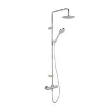 Asta saliscendi cromata per