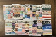 5 campioni di nastro Washi 16"