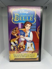 Vhs Il Mondo Incantato Di Belle Film Commedia Walt Disney Videocassetta (V40)
