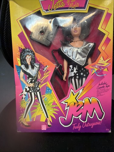 Bambola vintage jem jetta - bambola,