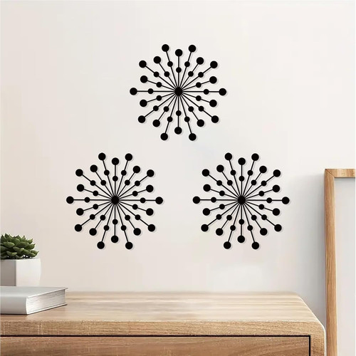 Pezzi metallo sunburst wall - pezzi,