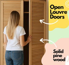 Armadio Louvre porta pino