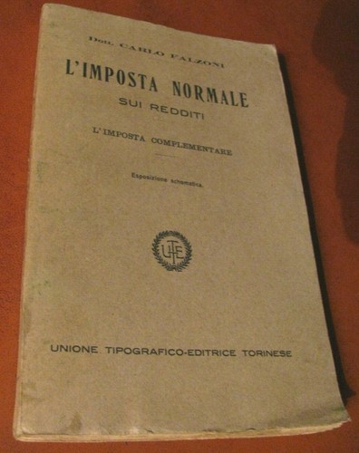 1921 falzoni l imposta - 1921-, l'imposta