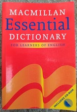 ESSENTIAL DICTIONARY for Learners of English. MacMillan
