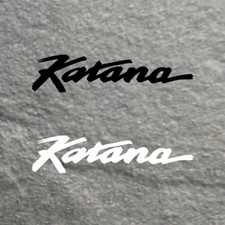 2 adesivi SUZUKI KATANA •