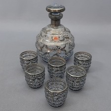 Set Da Liquore Vetro Con