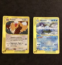 Blastoise Fearow 4-11/165 holo ? ??Expedition ☘️Excellent Pokèmon card ?