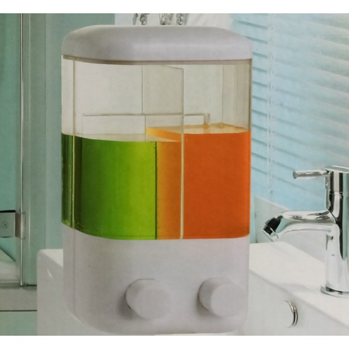 Doppio dispenser erogatore per - dispenser,