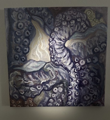 Dipinto olio tela - dipinto, su