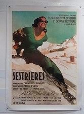 MANIFESTO AFFICHE SESTRIERES