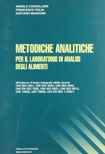 Metodiche analitiche per il laboratorio di analisi degli alimenti	cancellieri an