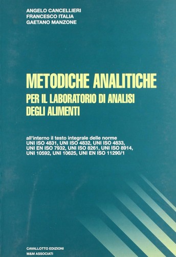 Metodiche analitiche per - , il