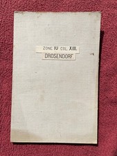 Mappa circa 1915 DROSENDORF Z10 COL.XIII-1:75000-Fratting-Kartschut-Schaffa