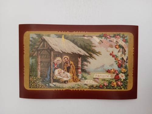 Figurina santini del natale - figurina,
