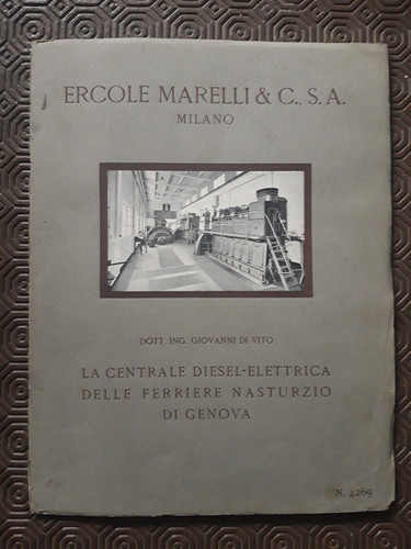 Centrale diesel elettrica - centrale, diesel-elettrica