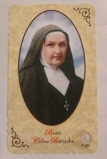 Santino con reliquia relic Beata Celina Borzęcka