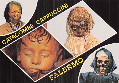 Italie palermo catacombe dei - italie,