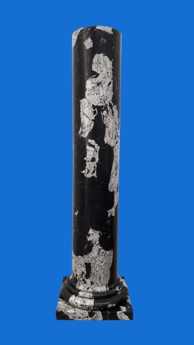 Colonna stucco marmo nera - stucco,