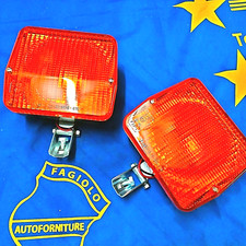 FANALE QUADRO AUTOCARRO FIAT PLAS.ARANCIO BASE PIANA SEGNALATORE IVECO SCANIA-2P